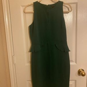 Ann Taylor Peplum Sheath Dress (Size 6P)